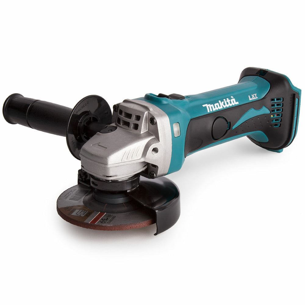 Makita 2 Piece 18V LXT 82mm Planer & 115mm Angle Grinder Body Only