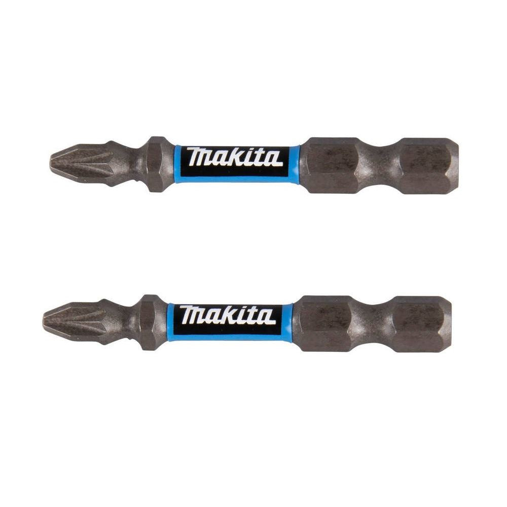 Makita 2 Piece 18V LXT Impact Driver & Impact Wrench with E-03305 Twin Impact Bit