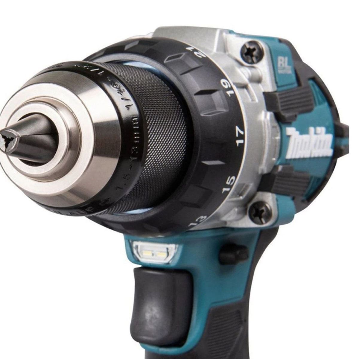 Makita DLX2549TJ 18V LXT Brushless Combi Drill & Impact Driver Twin Kit with 2 x 5.0Ah Battery Charger & Case